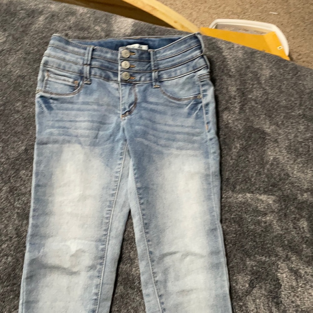 Soft Stretchy faded jeans
